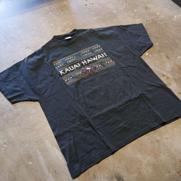 Vintage 90s jerzees hawaii tee - Picture 2 of 6